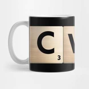 CWM Scrabble Mug